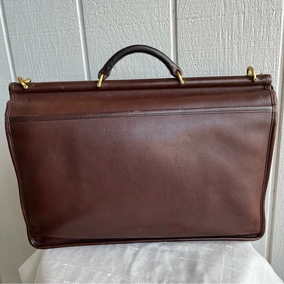 Coach Vintage Y2K Beekman Briefcase 5266 in Mahogany - Picture 9 of 12